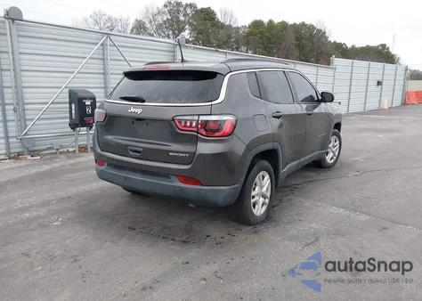 2019 Jeep Compass Sport Fwd from USA, damaged, VIN 3C4NJCAB2KT743947